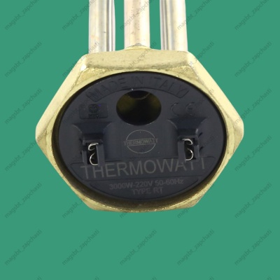 ТЭН водонагревателя 3000W 220V 1 1/4" Ø42мм L282мм RCT медь THERMOWATT photo 2407023 ТЭН водонагревателя 3000W 220V 1 1/4" Ø42мм L282мм RCT медь THERMOWATT photo 2407023