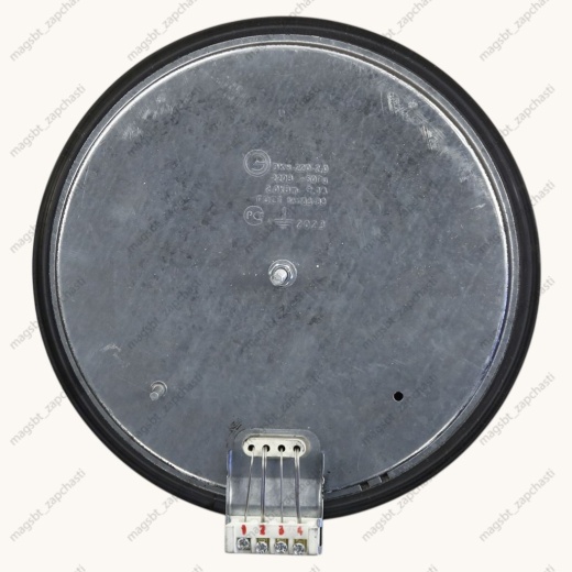 *Electric stove burner 2000W Ø220mm Russia with rim photo 2 - 