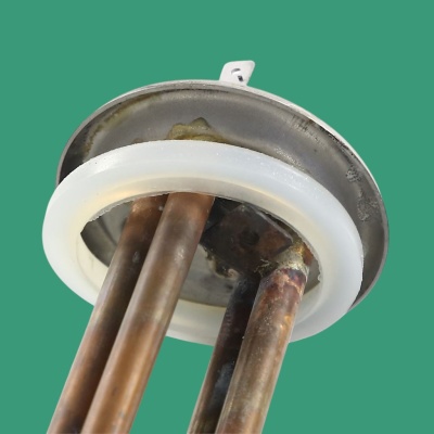 *Water heater heating element 1000 W 500 W + 500 W 220 V Ø64 mm anode M4 L240 mm RF CU copper with gasket photo 2507292 *Water heater heating element 1000 W 500 W + 500 W 220 V Ø64 mm anode M4 L240 mm RF CU copper with gasket photo 2507292