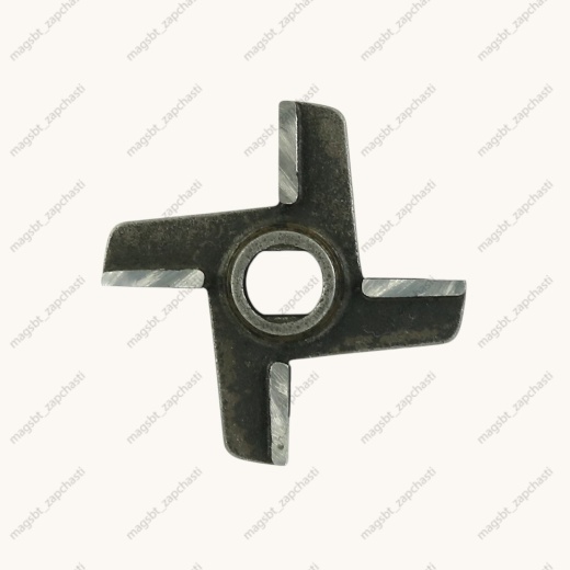 Meat grinder knife MIM-300 D74mm 13.5x16.5mm hole with flange photo 2 - Meat grinder knife MIM-300 D74mm 13.5x16.5mm hole with flange photo 2 -