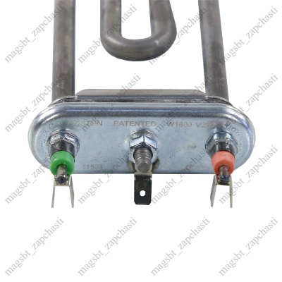 *Heating element 1800W straight without hole DRT L190mm ARISTON 066284 TW metal tank photo 2277987