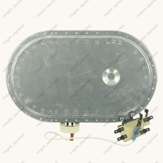 Glass ceramic hob 2000/900W Ø270mm photo 3 - 