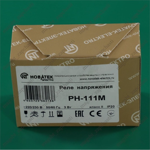 Voltage relay 16A 220V 1 phase 3.5 kW PH-111M photo 5 - 