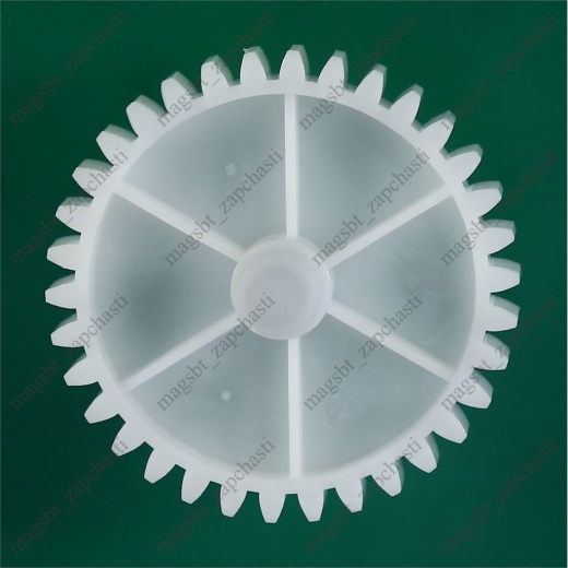 *Meat grinder gear POLARIS D71.5/12 mm h54 mm z34 straight metal shaft for stem photo 3 - 