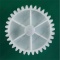 *Meat grinder gear POLARIS D71.5/12 mm h54 mm z34 straight metal shaft for stem photo 3 - 