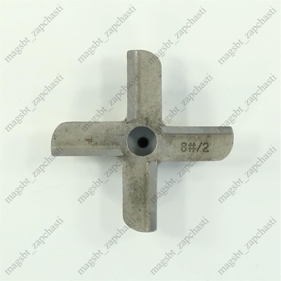 Meat grinder knife D55mm 9x9mm square photo 2283899 Meat grinder knife D55mm 9x9mm square photo 2283899