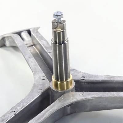 *Washing machine spider ZANUSSI code 072 50239964005 shaft Ø30 mm H108 mm bearing204/205 oil seal30x52x10 photo 2423083