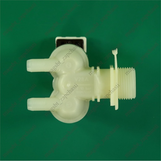 *Electromagnetic filling valve of washing machine 2 180˚ Ø10 mm chip left side 220V Robertshaw photo 3 - 
