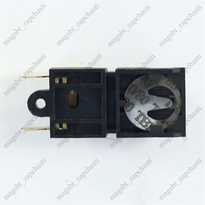 Electric kettle button 2 pins 13A 220-250V black photo 2201351