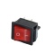 Button 4 canals 15/20A red photo 3 - 