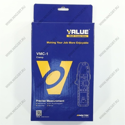 Мультиметр цифровой-клещи VALUE VMC-1 photo 2397356