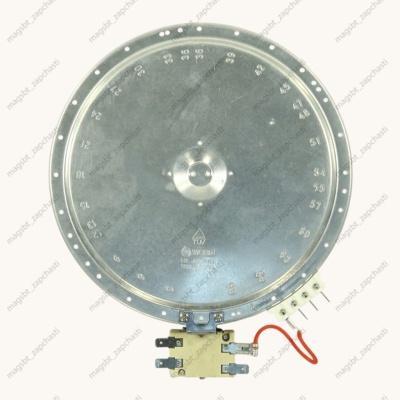 Конфорка стеклокерамической поверхности 1800W Ø200мм 4 конт photo 2394708 Конфорка стеклокерамической поверхности 1800W Ø200мм 4 конт photo 2394708