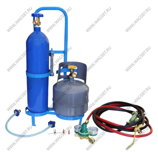 Gas Welding Oxygen propane 4 liters TOR-K4H Gas welding station photo 1 - Gas Welding Oxygen propane 4 liters TOR-K4H Gas welding station photo 1 -
