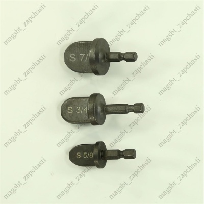 Attachment for pipe expander 1/4 - 7/8 for drill photo 2425354