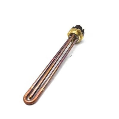 Heating element + thermostat Unival (RDT, 1 1/4, 1500W, D48, M6, L275) Italy photo 1392475
