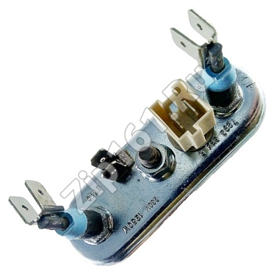 Тэн Irca 1950W прямой (прям.с отв.L=235, R10+, M180, F27, K4 +датч. 5kOm) резинка с юбкой Electrolux 1463219004 photo 1375515